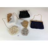 6 vintage evening bags