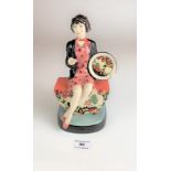 Ceramic figure by Peggy Davies – Clarice Cliff ‘The Artisan’, no. 357/500