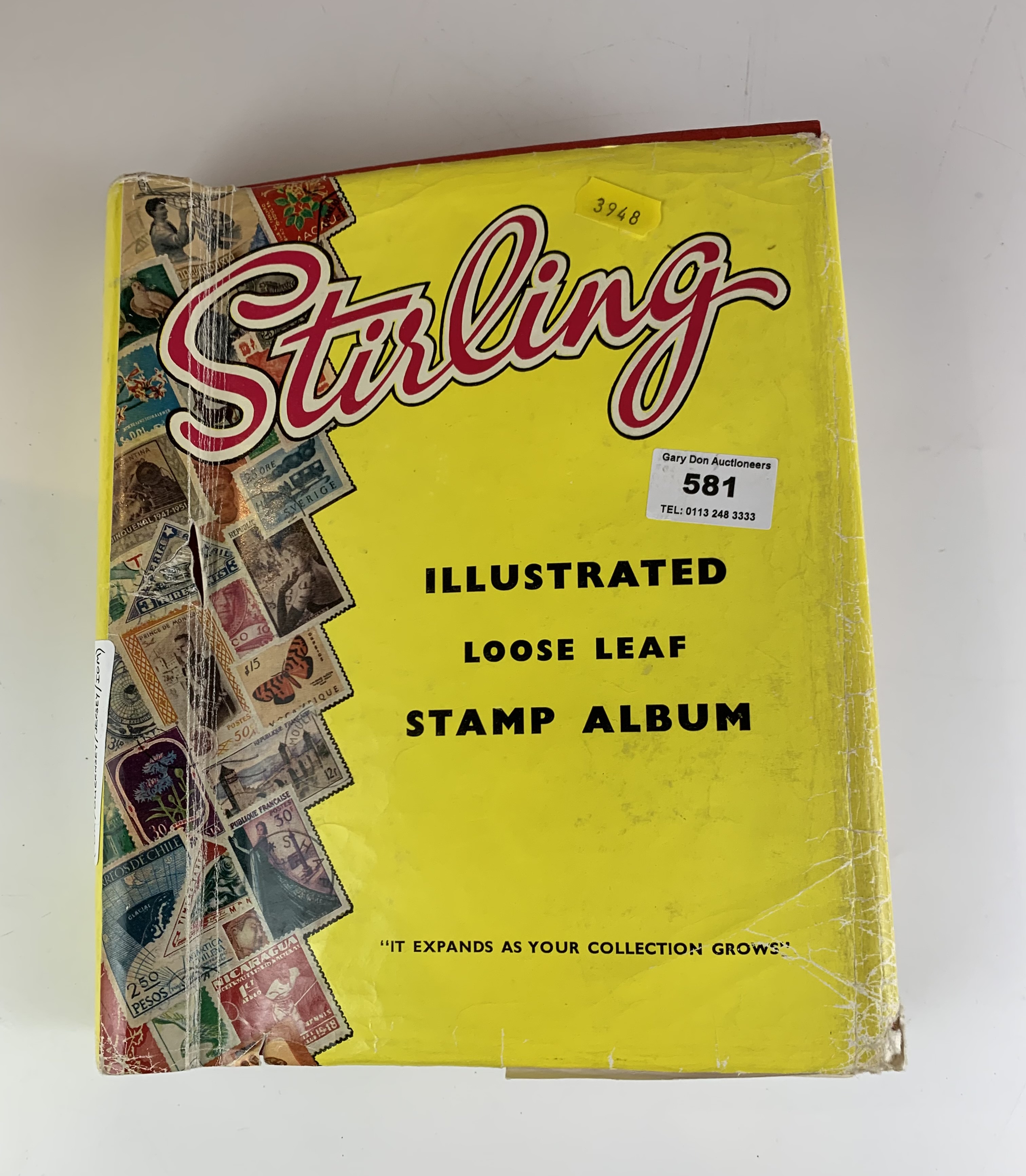 Stirling album of GB and other mint UK/Guernsey/Jersey/Isle of Wight definitives and first day