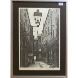 Stuart Walton Artists Proof ‘Dodsworth Court, Briggate, Leeds’, signed in pencil. Image 12” x 18”,