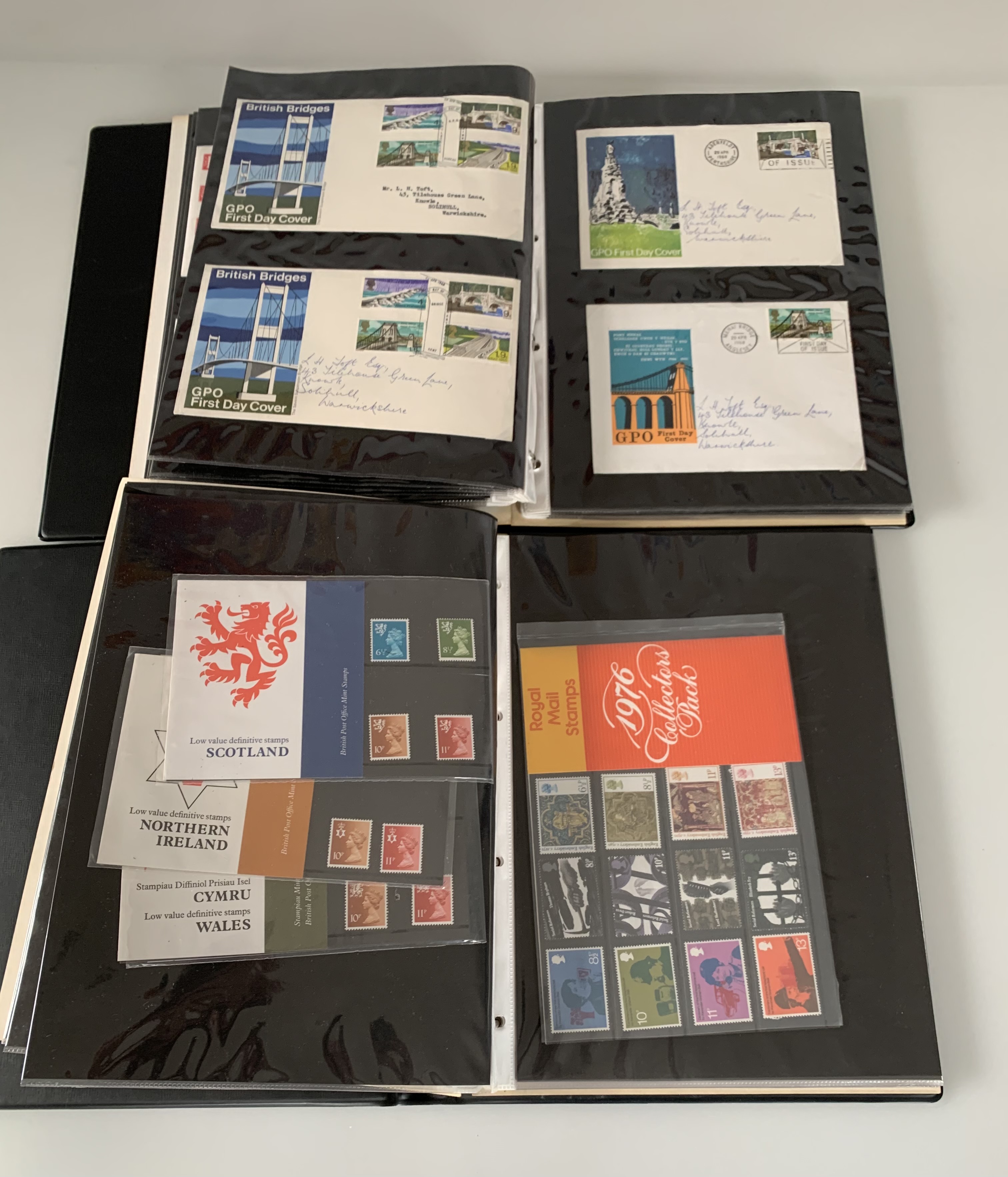 2 albums of First Day Covers, 1967-68 and 1976 - Image 2 of 3