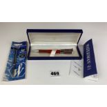 Boxed Waterman ballpoint pen with refill