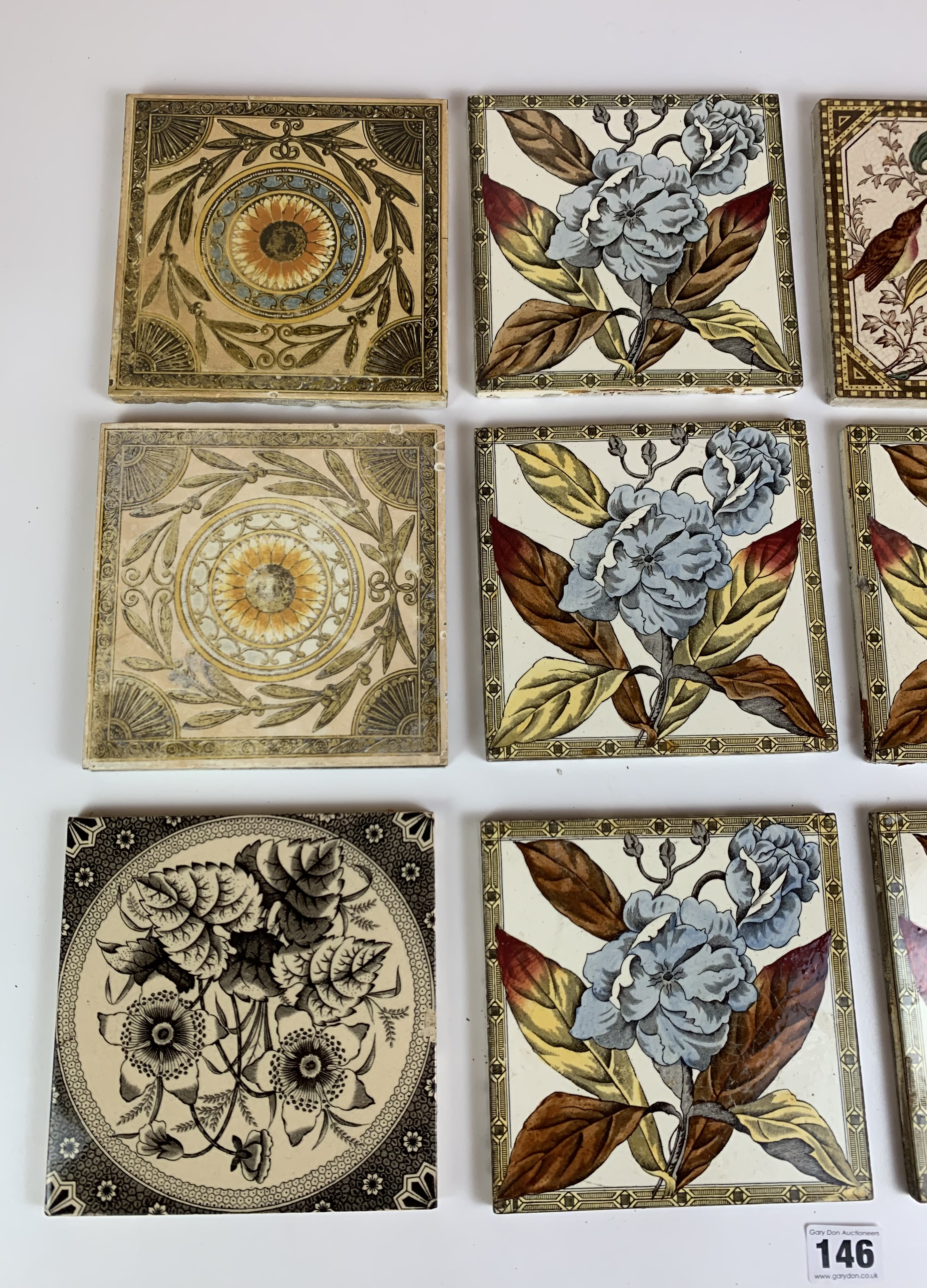 12 ceramic tiles 6” x 6” - Image 2 of 5