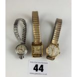 3 Omega ladies watches