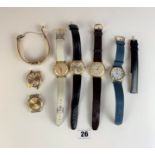 7 mixed ladies and gents watches