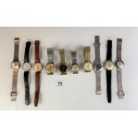 10 assorted gents watches