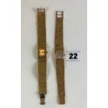 2 Bulova ladies watches