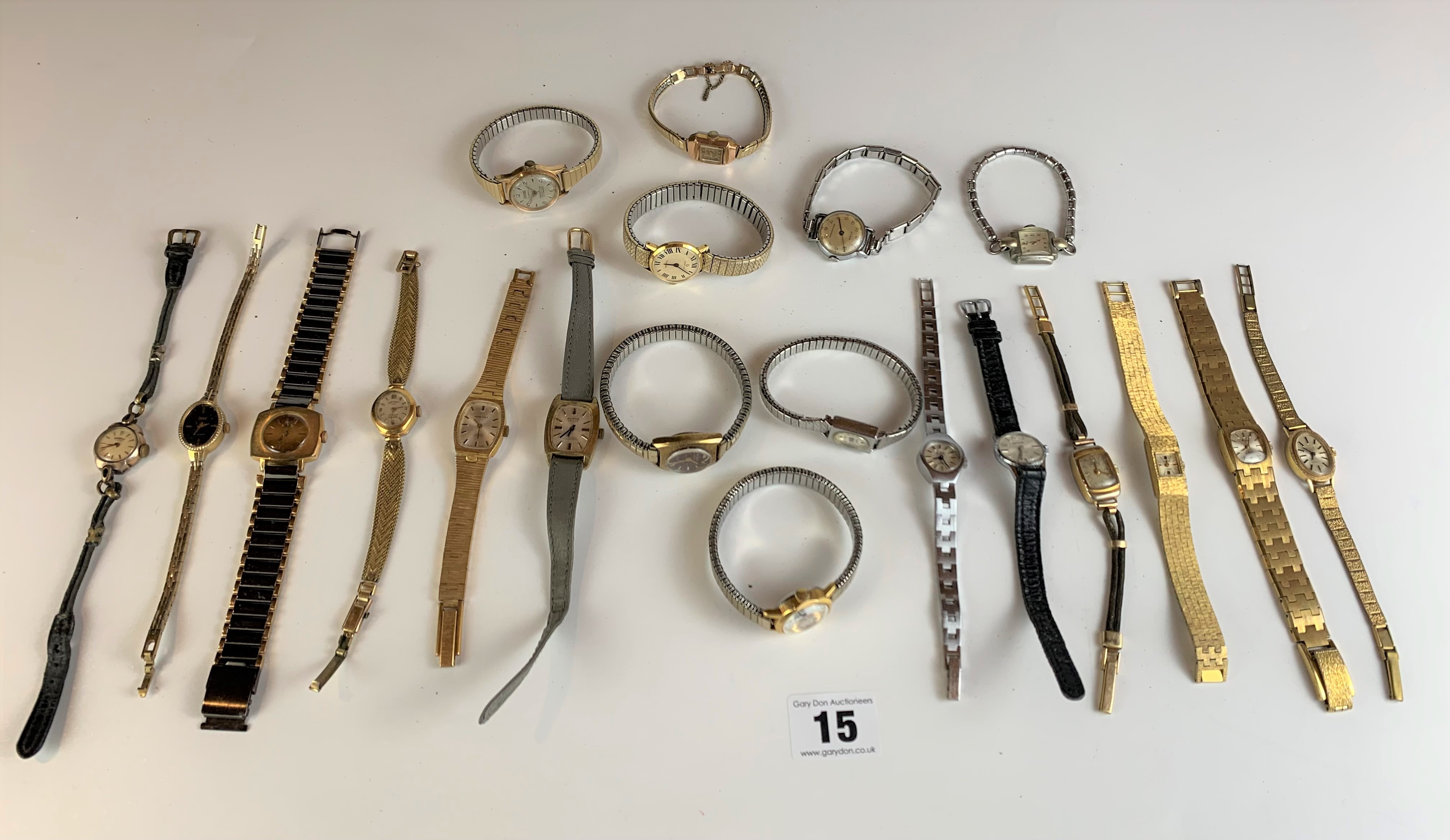 20 assorted ladies watches