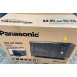 Boxed Panasonic combination oven, black, unopened as new