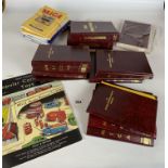 The Matchbox International Collectors Association (MICA) magazines in leather bound volumes 1 –