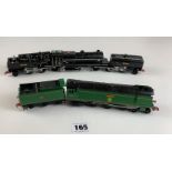 Kitmaster locomotive and tender ‘Biggin Hill’ and locomotive and tender 47994