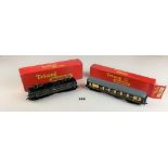 Boxed Tri-ang Railways locomotive R53 4-6-2 Princess Loco Green Livery and boxed Tri-ang Railways