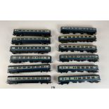 12 Airfix Inter-City coaches