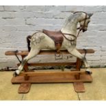 Wooden rocking horse 34” high x 40” long