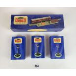 Boxed Hornby Dublo TPO Mail Van Set and 3 boxed Hornby Dublo ED3 Junction Signals