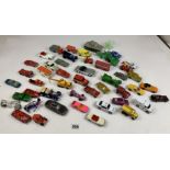 Assorted loose vehicles including Dinky, Matchbox etc.