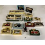 14 assorted boxed and 1 loose Days Gone, Lledo and Promotional vehicles