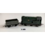 Hornby Tri-ang engine D3035 and tender