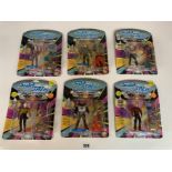 6 boxed Star Trek The Next Generation figures