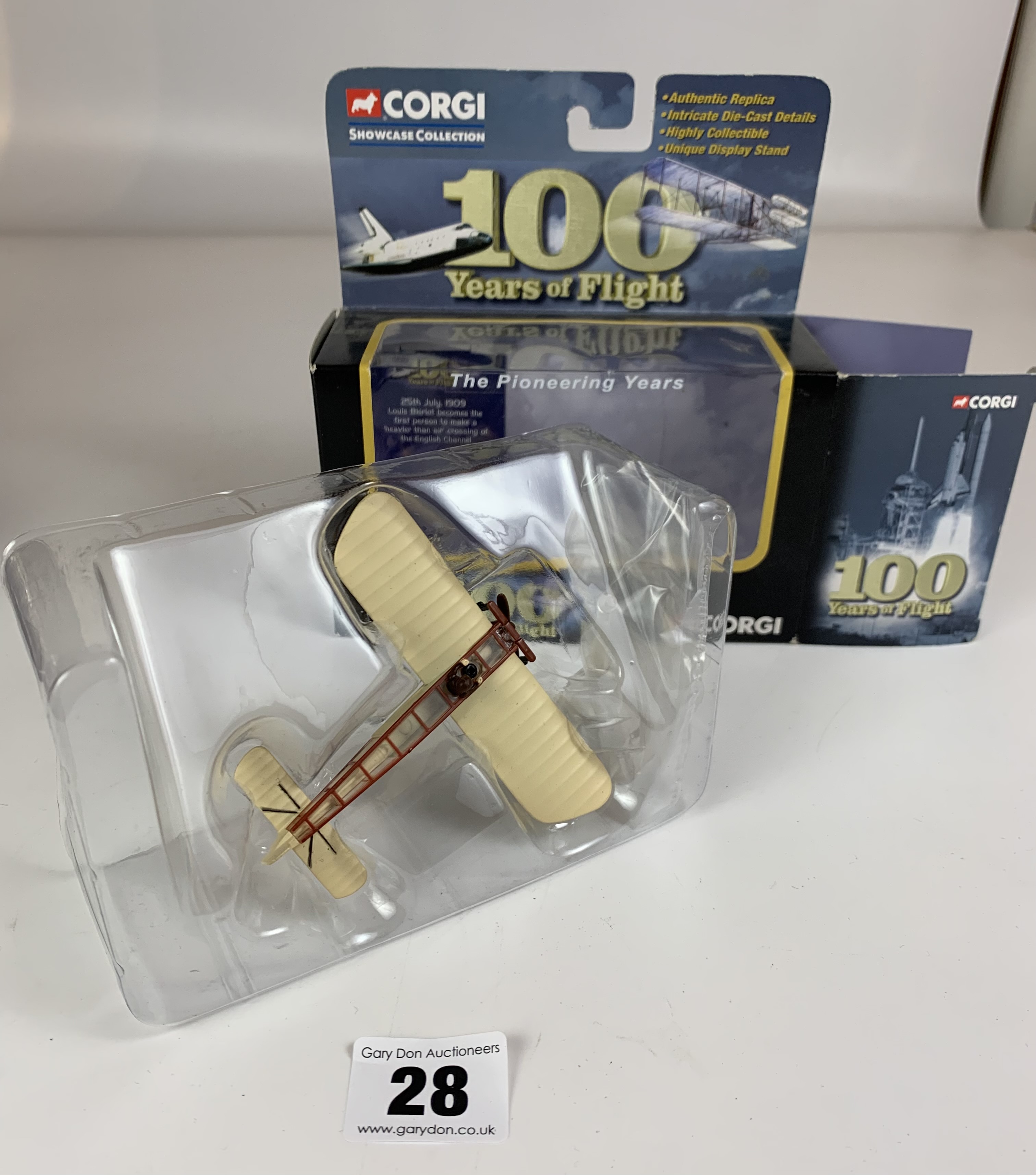 Boxed Corgi Showcase Collection Louis Bleriot XI Monoplane, Boxed Classic Fighter and Boxed Corgi - Image 8 of 8