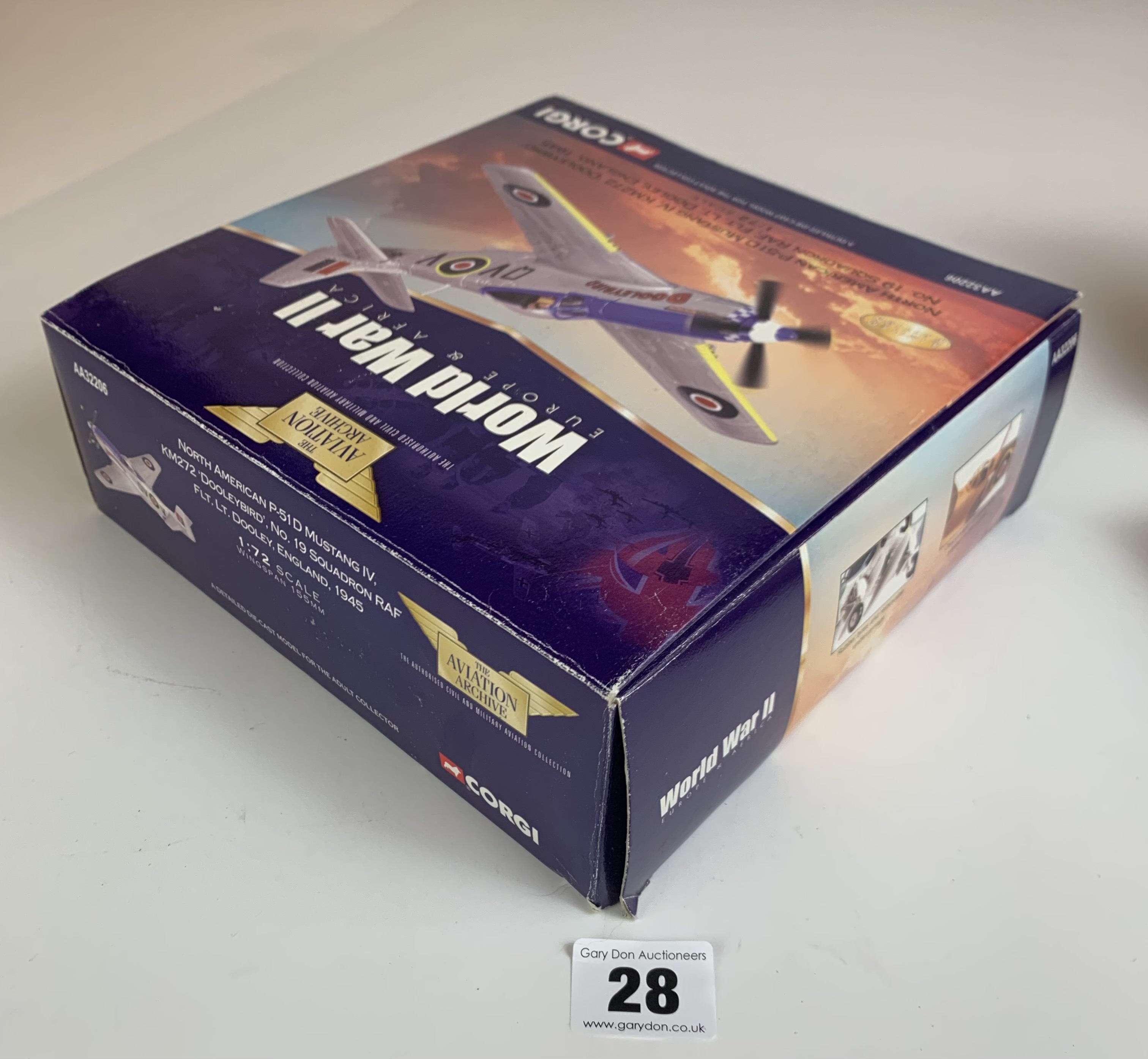 Boxed Corgi Showcase Collection Louis Bleriot XI Monoplane, Boxed Classic Fighter and Boxed Corgi - Image 3 of 8