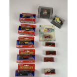 5 boxed Realtoy Action-City Fast Wheels Minis, boxed Herpa Mini, 4 miniature boxed Herpa Minis and 2