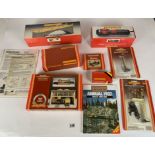 Boxed Hornby Railways System 90 Locomotive Regulator, R516 Maintenance Depot, R499 River Bridge,