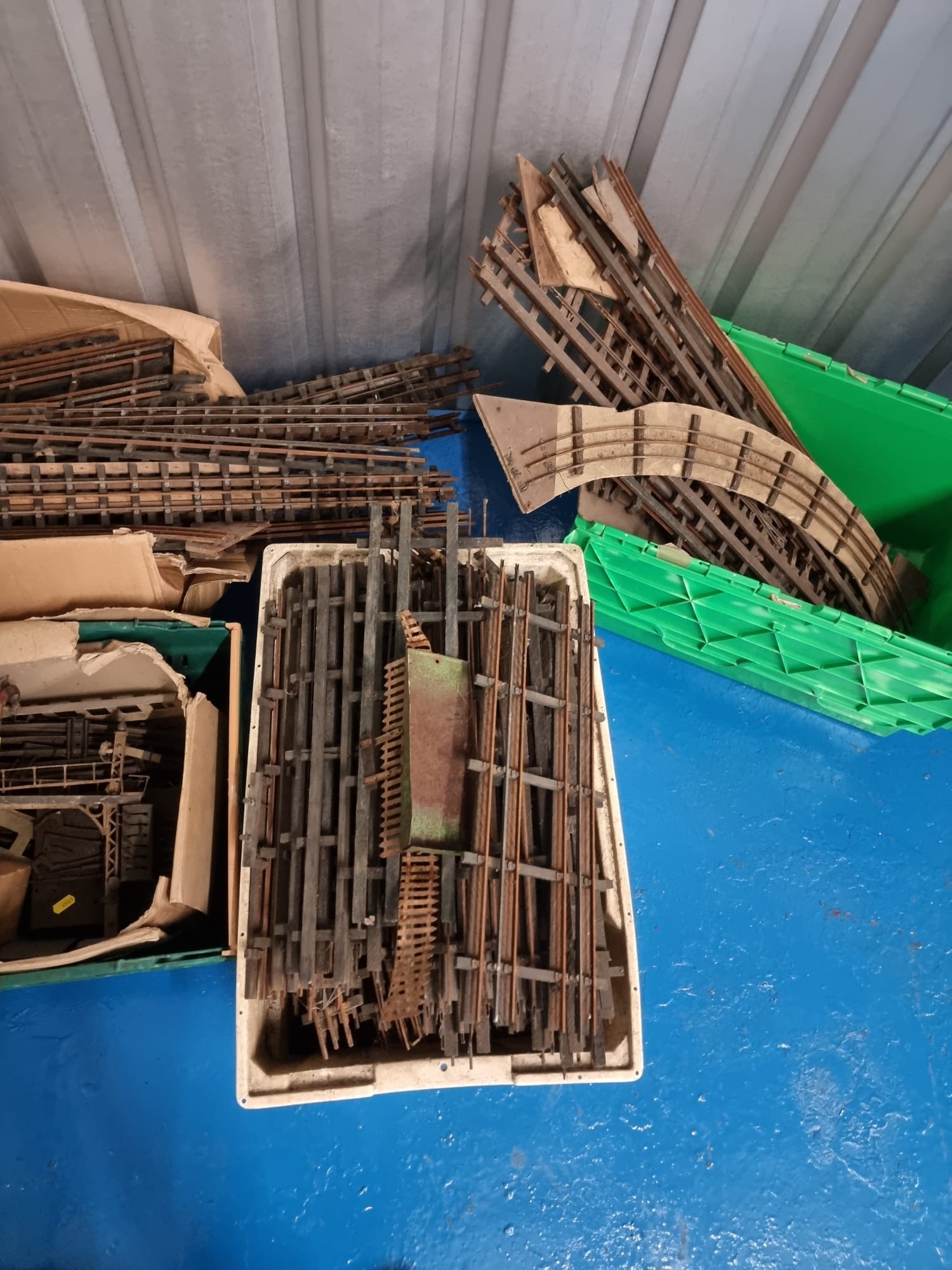 Large quantity of railway track ‘O gauge’