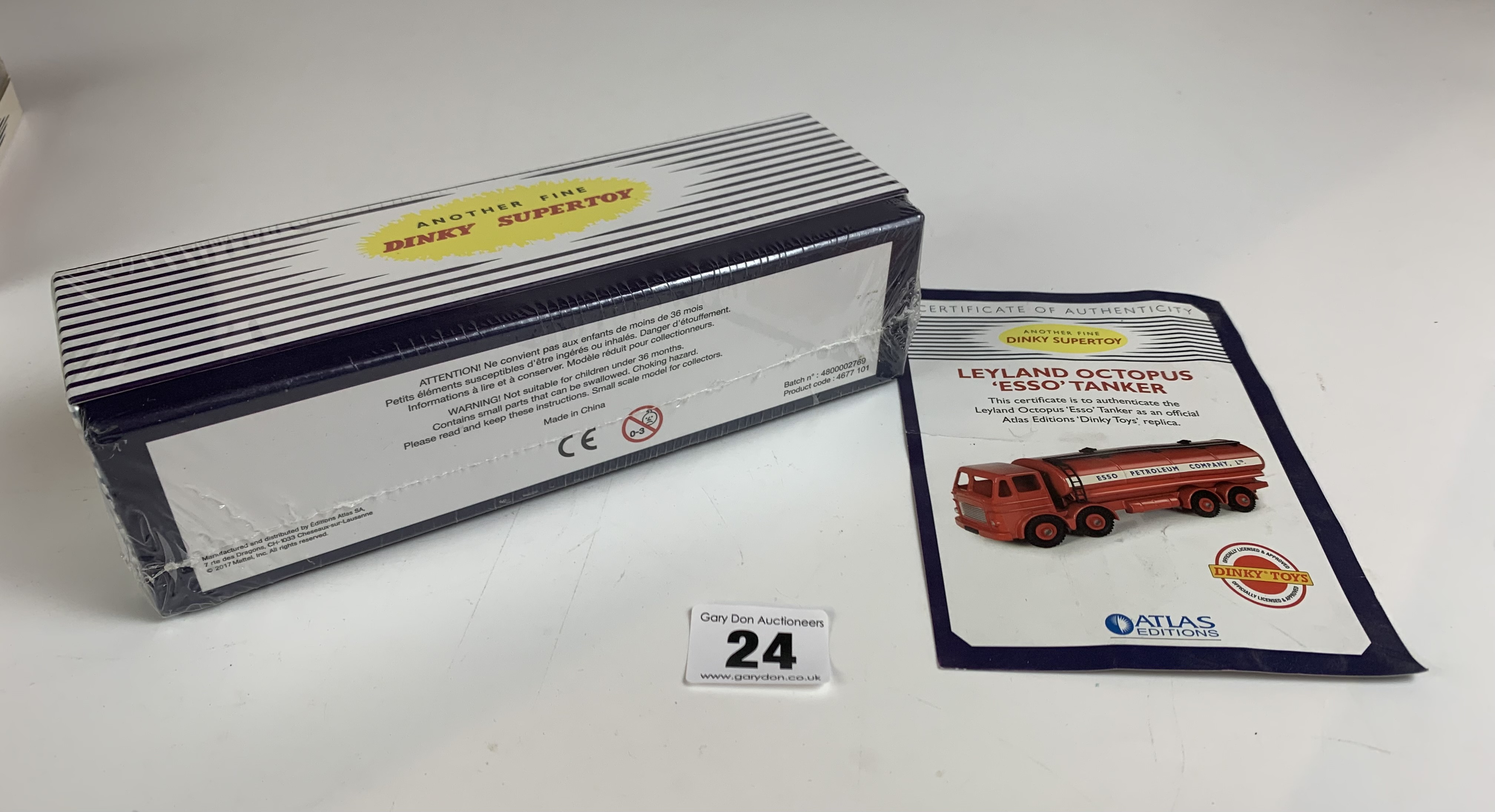 Unopened Boxed Dinky Supertoys Leyland Octopus Tanker Esso 943, 2 Boxed The Dinky Collection - Image 4 of 9