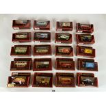 20 boxed Matchbox Models of Yesteryear vehicles