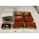 6 boxed Matchbox Models of Yesteryear 1905 Fowler Showmans Engines, boxed Fuller’s Foden C Type