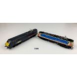 Hornby GNER electric locomotive and Network SouthEast electric locomotive