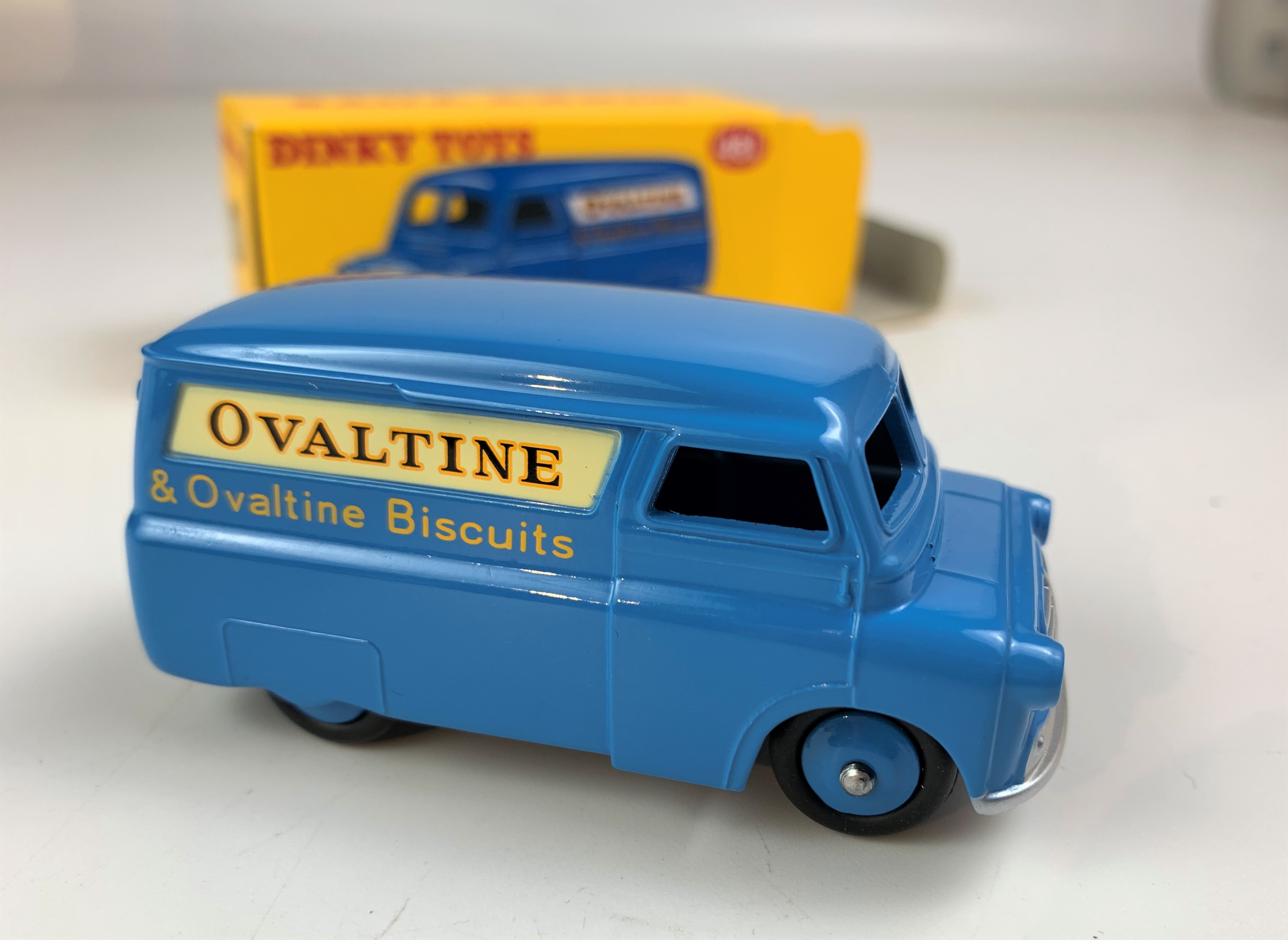 Boxed Dinky Toys 481 Bedford 10 CWT Van ‘Ovaltine’ and boxed Corgi Toys 213 2.4 Jaguar Fire - Image 4 of 11