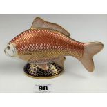 Royal Crown Derby fish 7” long