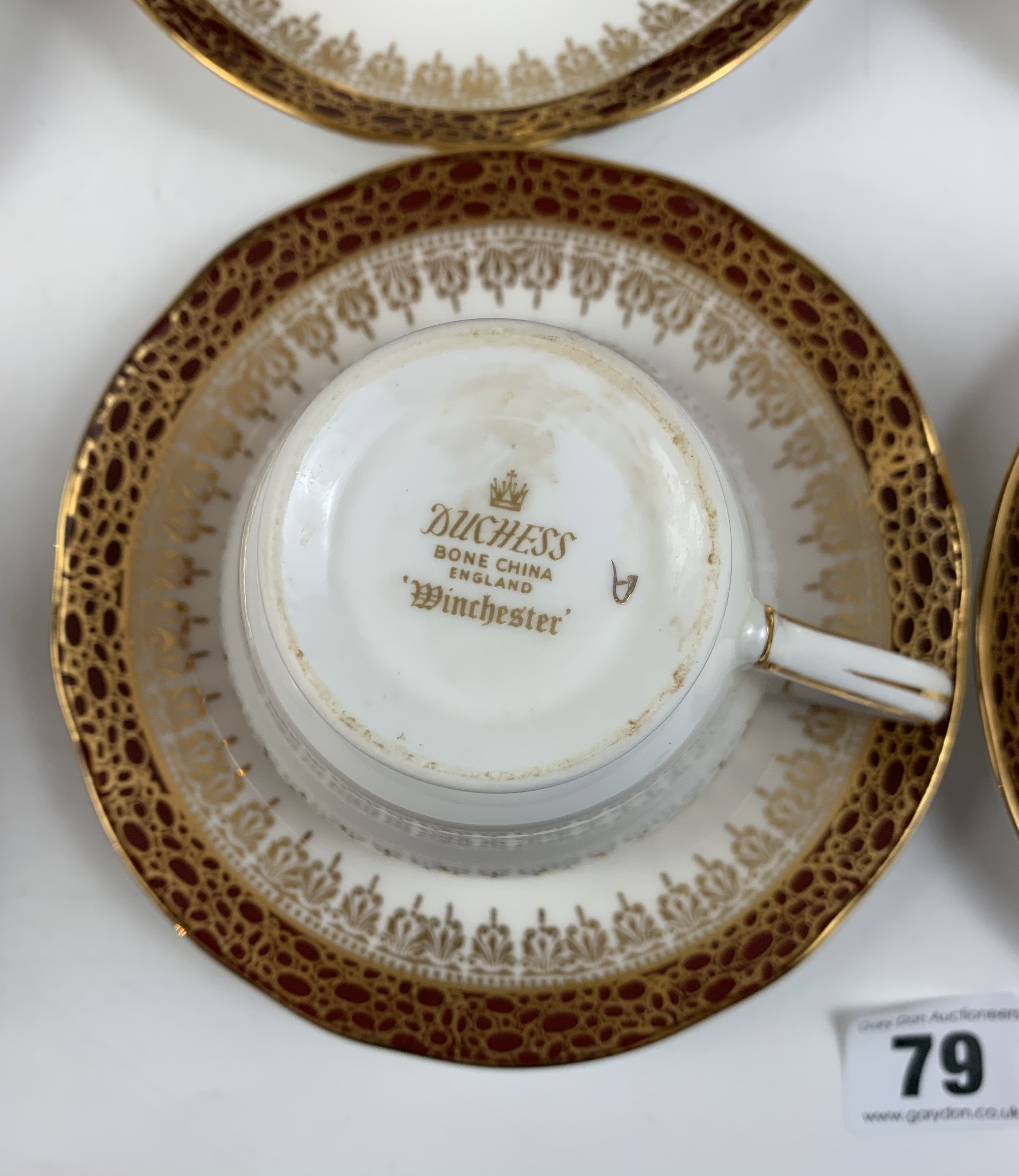 58 piece Duchess bone china ‘Winchester’ tea service to include 18 cups, 18 saucers, 18 side plates, - Image 5 of 5