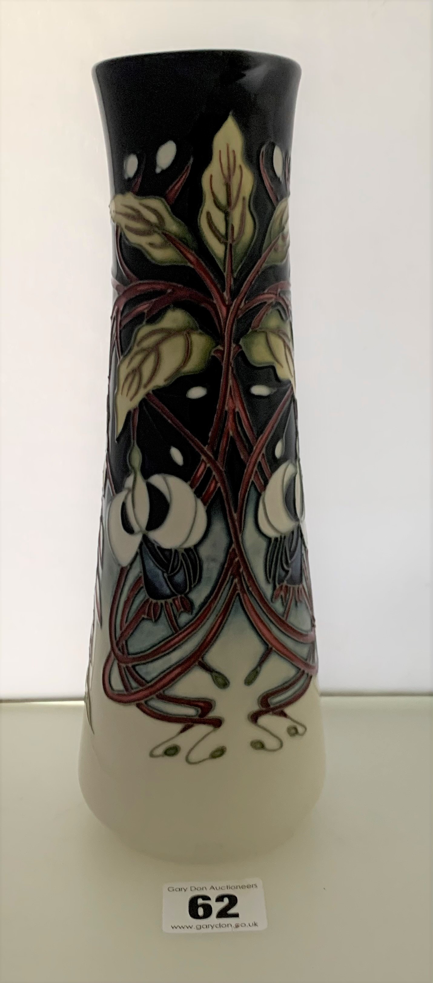 Blue Moorcroft jug, signed and dated 2012, 66/75, 9.5” high - Image 2 of 6