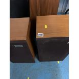 Pair of Celef speakers 16” high