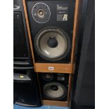 Pair of Teledyne Acoustic Research AR18-EJ speakers, 16.5” high