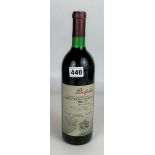 75cl bottle of Penfolds South Australia Cabernet Sauvignon Bin 707, vintage 1990