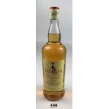 Bottle of Dewar’s ‘White Label’ Finest Scotch Whisky