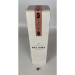 Sealed boxed bottle of Champagne Drappier