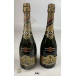 2 bottles of Henkell Trocken Special Reserve sparkling wine