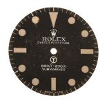 Rare Rolex Submariner 'Milsub' dial, 26mm