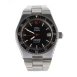 Omega Electronic f300 Hz Seamaster Chronometer 'tuning fork' stainless steel gentleman's bracelet