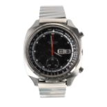 Seiko 'Pulsation' chronograph automatic stainless steel gentleman's bracelet watch, ref. 6139-
