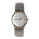 Ernest Borel Mappin Precision 9ct mid-size gentleman's wristwatch, London 1960, case no. 00111,