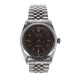 Rolex Oyster stainless steel gentleman's bracelet watch, ref. 6424, circa 1950s