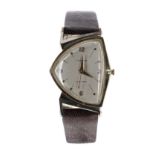 Hamilton Electric Asymmetrical 10k gold filled gentleman's wristwatch, case no. S527045,