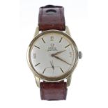 Omega Seamaster gold plated and stainless steel gentleman's wristwatch, ref. 14389-10, circa 1961,