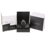 Movado Circa chronograph stainless steel gentleman's bracelet watch